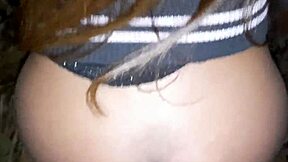 Teen Prostitute Takes Monster Cock In Her Big Ass At Night! Gets Creampie.