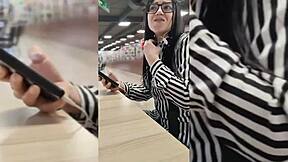 เจอเอสเตฟานีที่ห้างแล้วเธอโดนงอให้ฉัน