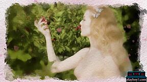 Is Miranda Stripping Her Lingerie Outdoors?