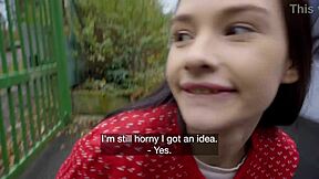 In a homemade scene, petite african teen 18+ gets her tight pussy pounded by hung white producer while moaning deeply