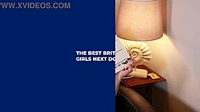 gorgeous nurse harding plays with a sperm sample in the hospital