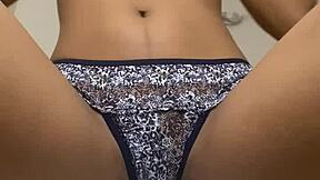 Tight Horny Latina Masturbates To Intense Orgasm!