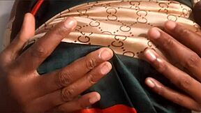 this solo teen 18+ girl is masturbating so sensually with her wet pussy