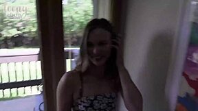 seth brogan seduces couch-surfing stella sedona with deepthroat and doggystyle