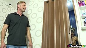 My wife and fake nephew with huge cock 😈 part 5