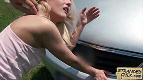 Why is the tattooed hot girl sucking and passing complete oil on sheer and red?