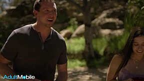 Petite abbie maley and pierce paris fuck like no one is watching out in nature - adultmobile