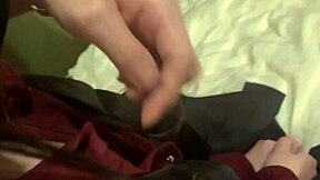 18-year-old college girl gets wet from strangling intense sex