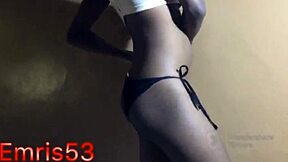 African Teen With Biggest Natural Tits Rough Fucked