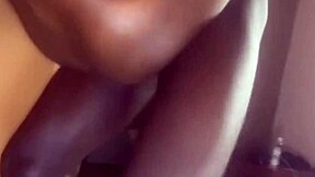 African Teen With Biggest Natural Tits Rough Fucked