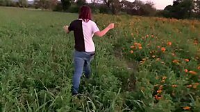 Morrita Screwing in the Hills, Feeling Wild with Neighbors Watching