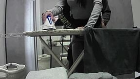 Milf Housewife Orgasms at Home