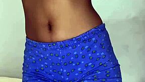 hot amateur girl bends over for orgasm