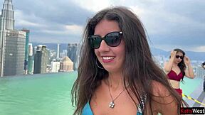 Public Agent Picks Up Hottie For Bent-Over Anal Fuck In Luxury Hotel Room