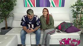 redhead teen piikara and boyfriend have fun