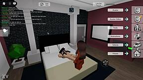 why didn't you want me to take your virginity? so you gave me head on brookhaven rp, sucking my cock until orgasm.