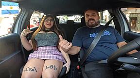 Ari Lol Gets Picked Up for First-Time Muff Diving in Buenos Aires