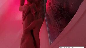 Hot Kendra Cole, want to watch her masturbate in the shower?