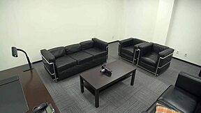 cute japanese teen's first casting audition