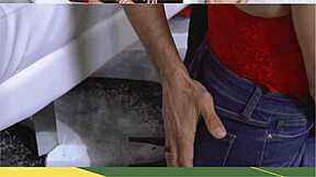 Innocent Teen 18+ Spanked and Licked in Taboo Doggy Scene