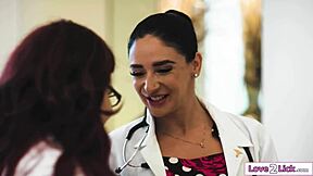 Petite 18+ Neighbor Craves Intense Pussy Licking from Milf in Hot Group Play