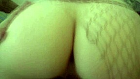 genevive tears fishnet pantyhose to grinds on cock & get sensual massage with tight pussy.