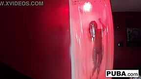 Hot Kendra Cole, want to watch her masturbate in the shower?