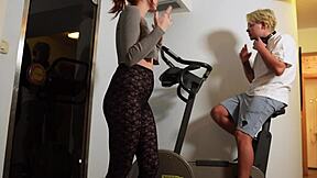 i surprised my cute redhead stepsister with birthday oral fun