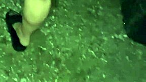 Streetwalker With Pigtails Gives Head In Public