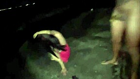 we fucked the teen's pussy on the street