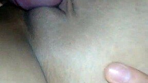 the young teen receives a cumshot from her friend in a private moment