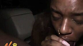 Ebony's First Outdoor Sex Tape