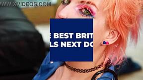 British nurse teased and edged in hospital cosplay session