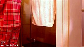 cum splattered on glasses during blowjob