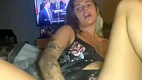 Scottish goth teen masturbates solo 😈