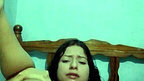 I’m in the bedroom masturbating until I cum hard. Solo Latina action!