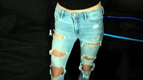 In this smallsis4k scene, sexy blonde tiny stepsister tana waters gets fucked by her stepbro for stealing