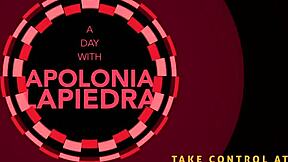 Apolonia Lapiedra's cute POV fuck session