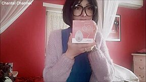 Hell yeah! Chantal squirts hard with her new sex toy!