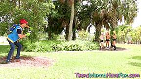 Teens' Tight Pussies Fucked And Stretched By Big Cocks!