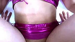 Petite Girl Receives Missionary After School