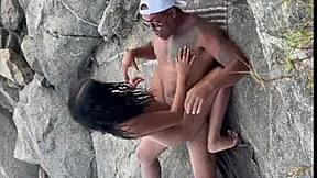 bolt jones bangs 18yo angel ferraz on nude beach