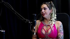 julia fontanelli's journey from driver to porn star, overcoming depression, in sheer red lingerie