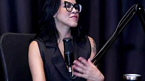 julia fontanelli's journey from driver to porn star, overcoming depression, in sheer red lingerie