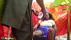 Oh, the herbal lady gets bent over for doggystyle and cum!