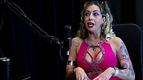 julia fontanelli's journey from driver to porn star, overcoming depression, in sheer red lingerie