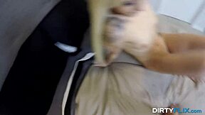 Elsa jean receives a creamy signing bonus at work