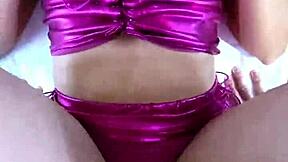 Petite Girl Receives Missionary After School