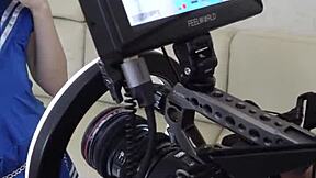 vasya and sylvia getting naughty backstage with anal and blowjob 😏