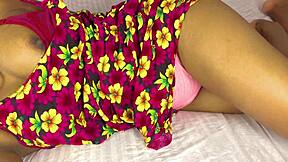 wow, look at this indian desi girl showing her virgin pussy!